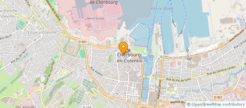 localisation de l'entreprise MONSIEUR ROBERT HUE  CHERBOURG-EN-COTENTIN