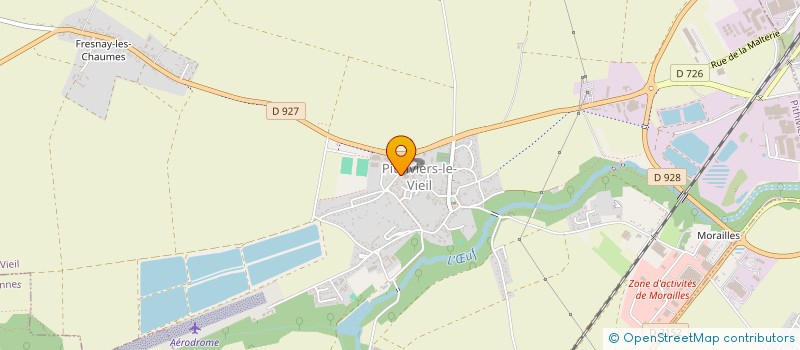 localisation de l'entreprise MONSIEUR ROBERT HUGUENY  PITHIVIERS-LE-VIEIL