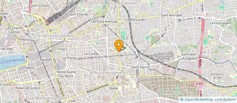 localisation de l'entreprise MONSIEUR ROBERT IBGHI à MARSEILLE