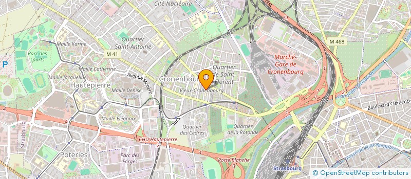 localisation de l'entreprise MONSIEUR ROBERT ILLIDGE à STRASBOURG