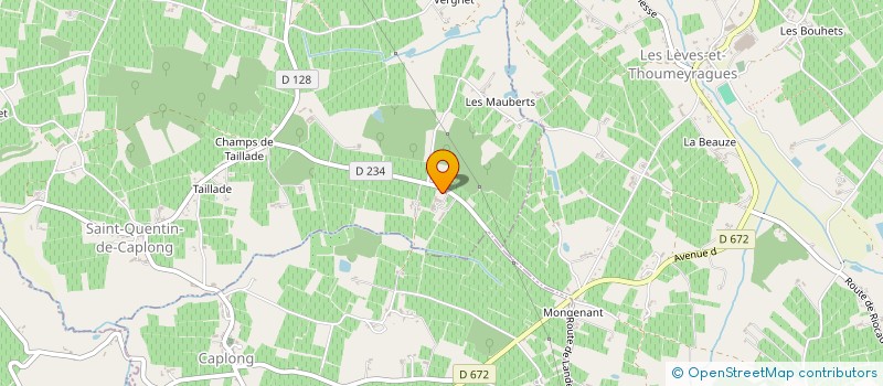 localisation de l'entreprise MONSIEUR ROBERT IMPERIALE  SAINT-QUENTIN-DE-CAPLONG