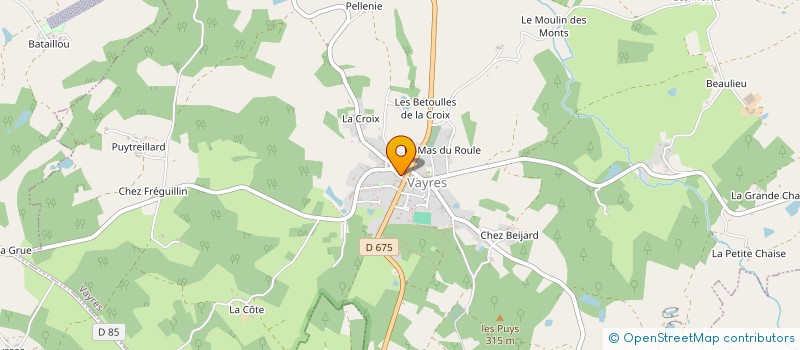 localisation de l'entreprise MONSIEUR ROBERT IRELAND  VAYRES