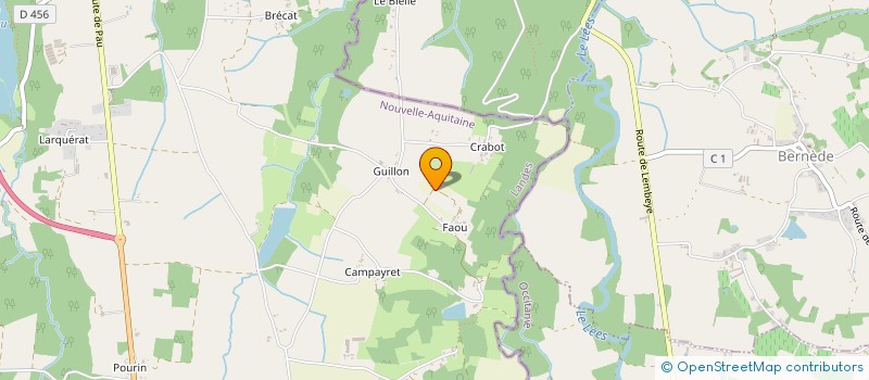 localisation de l'entreprise MONSIEUR ROBERT ISIDORE  AIRE SUR L'ADOUR