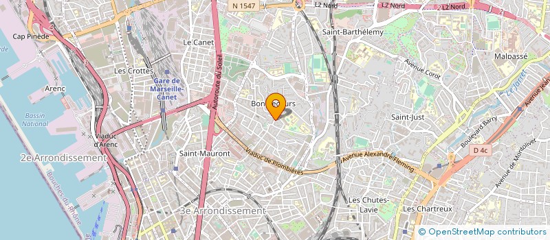 localisation de l'entreprise MONSIEUR ROBERT ISTRE à MARSEILLE