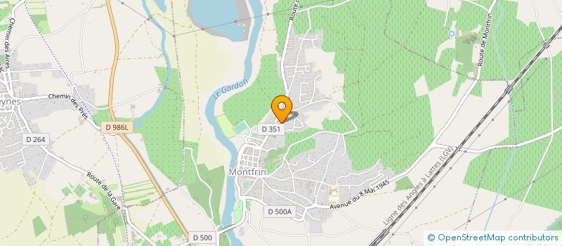 localisation de l'entreprise MONSIEUR ROBERT IVARS  MONTFRIN