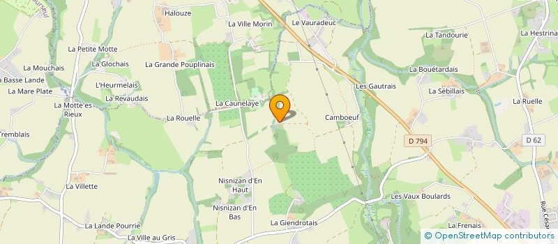 localisation de l'entreprise MONSIEUR ROBERT JAN  CORSEUL