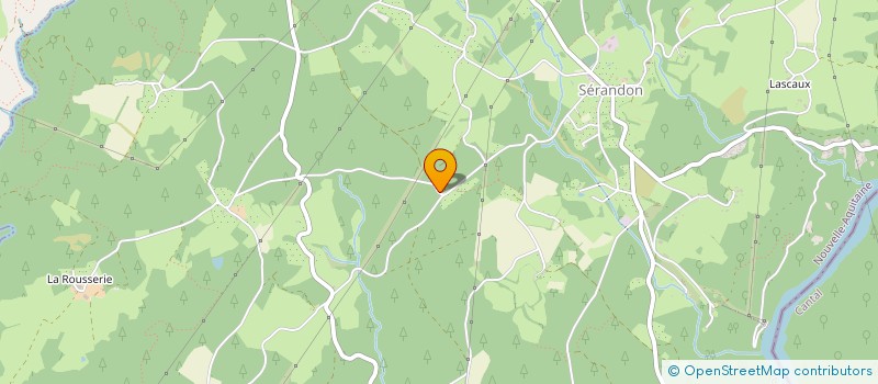 localisation de l'entreprise MONSIEUR ROBERT JARRIGE  SERANDON