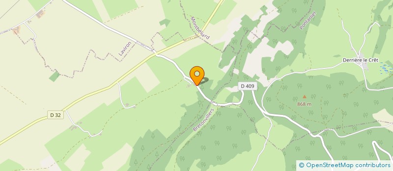 localisation de l'entreprise MONSIEUR ROBERT JEANBRUN  PIERREFONTAINE-LES-VARANS