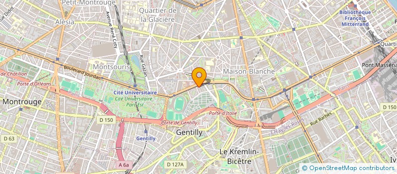 localisation de l'entreprise MONSIEUR ROBERT JEANPIERRE à PARIS