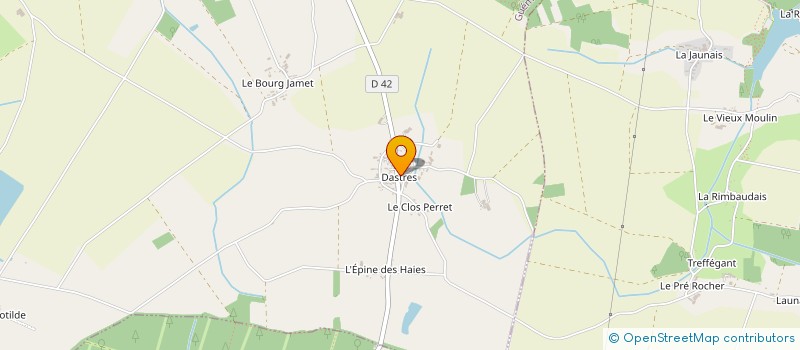 localisation de l'entreprise MONSIEUR ROBERT JOLIVEL à GUEMENE-PENFAO