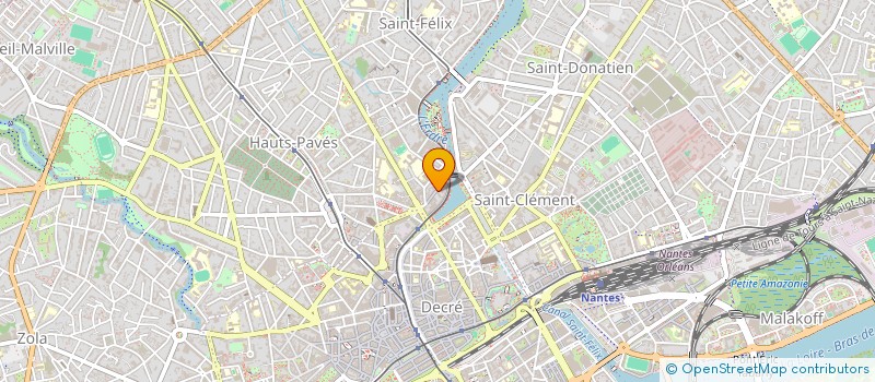 localisation de l'entreprise MONSIEUR ROBERT JONCHERAY à NANTES