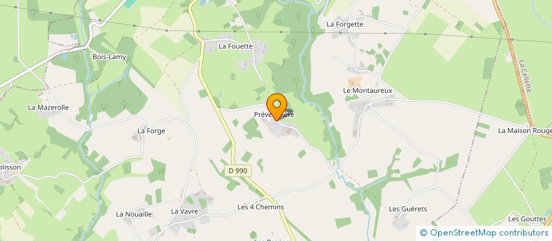 localisation de l'entreprise MONSIEUR ROBERT JORBY à MOUTIER-MALCARD