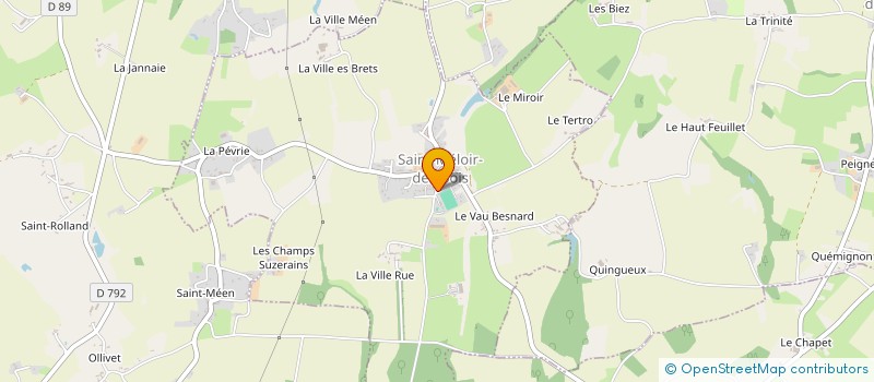 localisation de l'entreprise MONSIEUR ROBERT JOUFFE à SAINT-MELOIR-DES-BOIS
