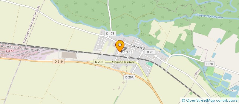 localisation de l'entreprise MONSIEUR ROBERT JOUGLAS à CHATRES