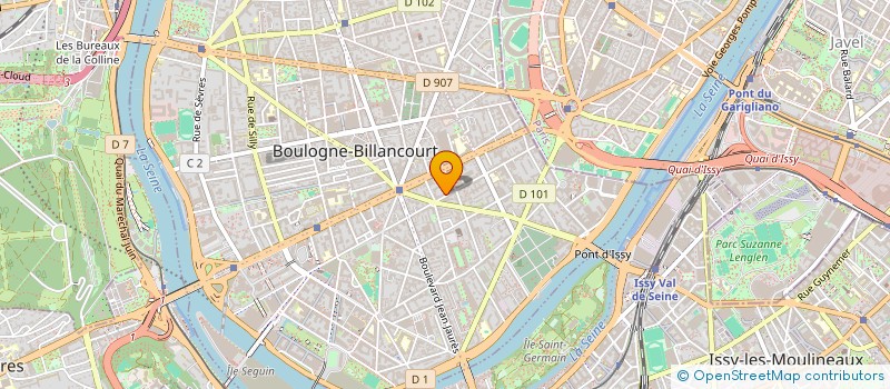 localisation de l'entreprise MONSIEUR ROBERT JOURNO à BOULOGNE-BILLANCOURT