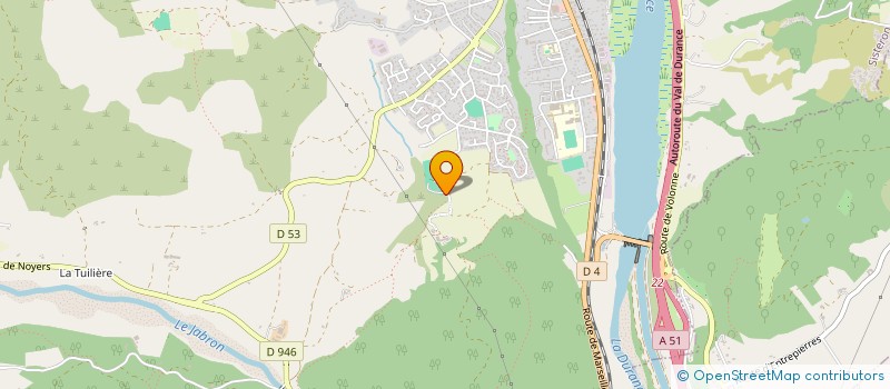 localisation de l'entreprise MONSIEUR ROBERT JULIEN  SISTERON