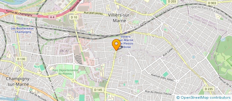 localisation de l'entreprise MONSIEUR ROBERT KANGA  VILLIERS-SUR-MARNE