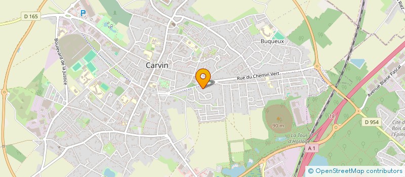 localisation de l'entreprise MONSIEUR ROBERT KAZMIERCZAK à CARVIN