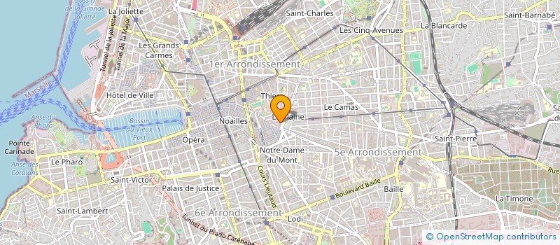 localisation de l'entreprise MONSIEUR ROBERT KHALVADJIAN à MARSEILLE