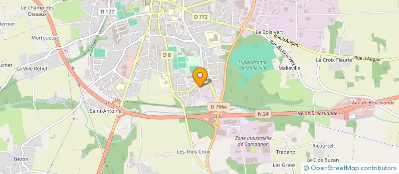 localisation de l'entreprise MONSIEUR ROBERT KILLEEN  PLOERMEL