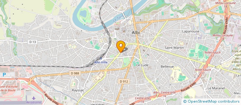 localisation de l'entreprise MONSIEUR ROBERT KOPER  ALBI