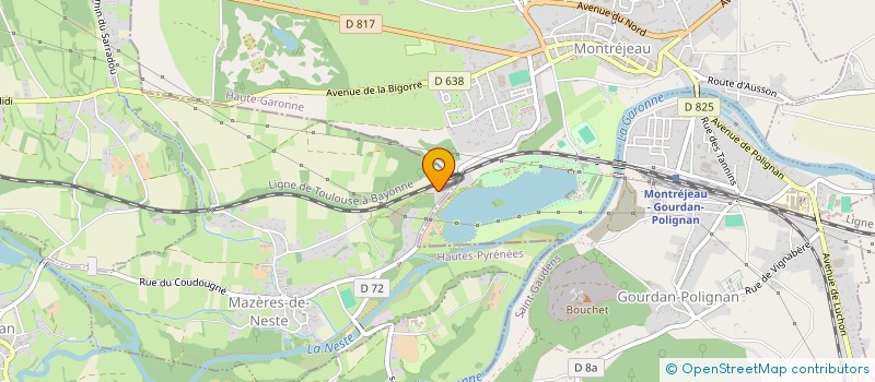 localisation de l'entreprise MONSIEUR ROBERT KOVACS  MAZERES-DE-NESTE