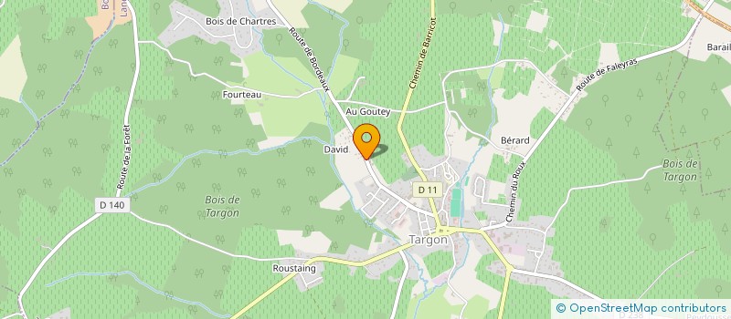 localisation de l'entreprise MONSIEUR ROBERT KOVARI  BAIGNEAUX