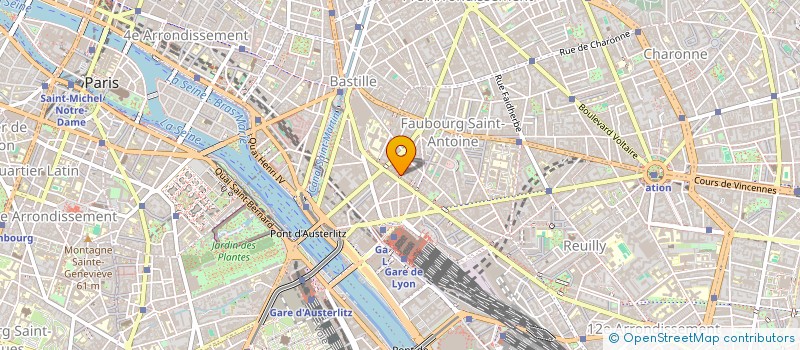 localisation de l'entreprise MONSIEUR ROBERT KRALOWITCH  PARIS