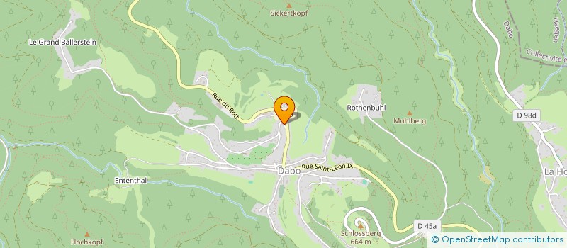 localisation de l'entreprise MONSIEUR ROBERT KUBLER  DABO