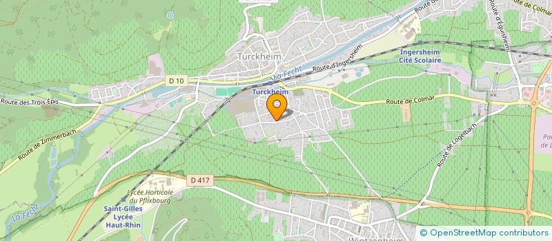 localisation de l'entreprise MONSIEUR ROBERT KUENTZMANN  TURCKHEIM