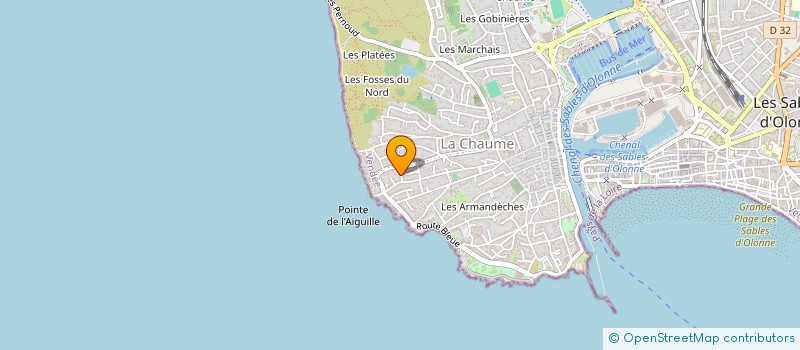 localisation de l'entreprise MONSIEUR ROBERT LABARRE à LES SABLES D'OLONNE