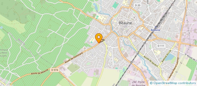 localisation de l'entreprise MONSIEUR ROBERT LABOUREAU à BEAUNE