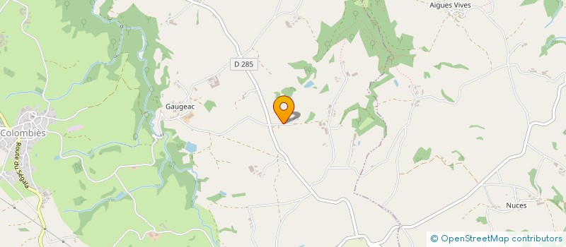 localisation de l'entreprise MONSIEUR ROBERT LACOMBE-CHABBERT  COLOMBIES