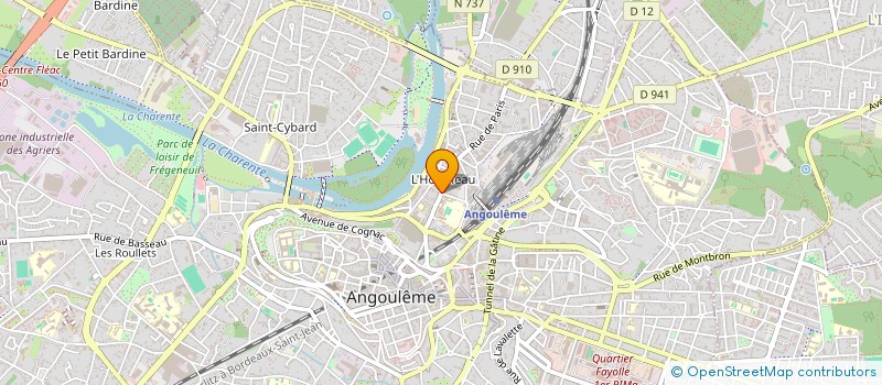 localisation de l'entreprise MONSIEUR ROBERT LAFLEURIEL à ANGOULEME