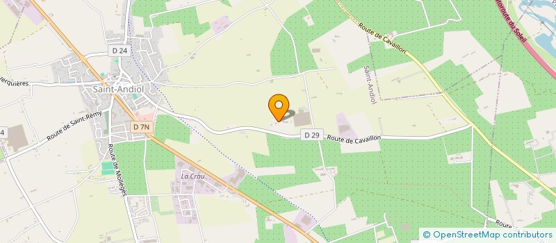 localisation de l'entreprise MONSIEUR ROBERT LAGARDE à SAINT-ANDIOL