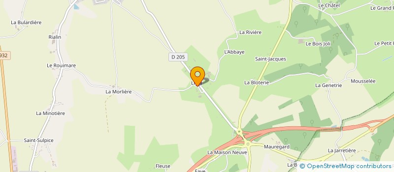 localisation de l'entreprise MONSIEUR ROBERT LAGOUTTE à SAINT-HILAIRE-LE-CHATEL