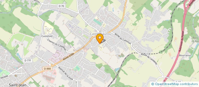 localisation de l'entreprise MONSIEUR ROBERT LAHANA  CASTELMAUROU