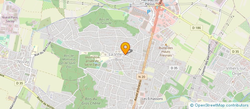 localisation de l'entreprise MONSIEUR ROBERT LAISIS  BALLAINVILLIERS