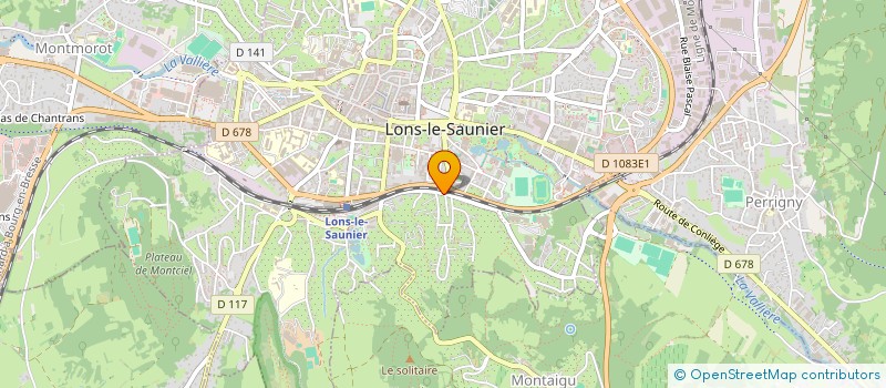 localisation de l'entreprise MONSIEUR ROBERT LANDRE à LONS-LE-SAUNIER