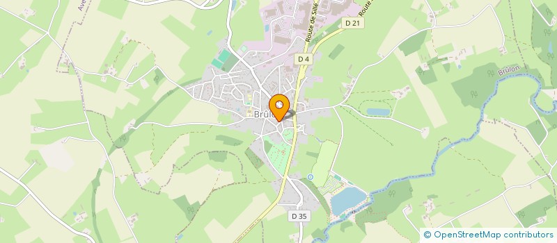 localisation de l'entreprise MONSIEUR ROBERT LANDRY  BRULON