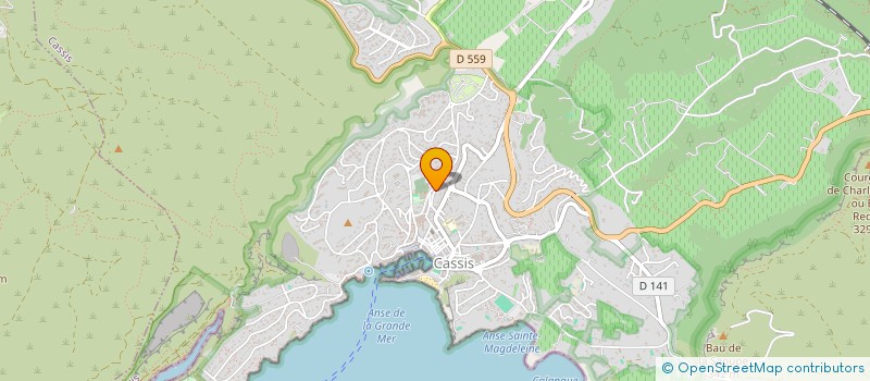 localisation de l'entreprise MONSIEUR ROBERT LANTERI  CASSIS