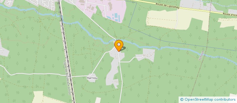 localisation de l'entreprise MONSIEUR ROBERT LANUSSE  YCHOUX