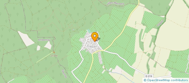 localisation de l'entreprise MONSIEUR ROBERT LAPOULLE  TREPAIL