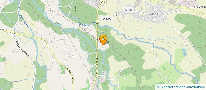 localisation de l'entreprise MONSIEUR ROBERT LAPUYADE à MONEIN