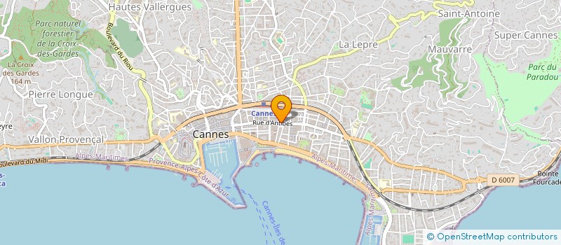 localisation de l'entreprise MONSIEUR ROBERT LARROQUE  CANNES