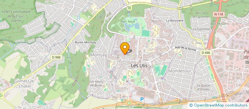 localisation de l'entreprise MONSIEUR ROBERT LAURET à LES ULIS
