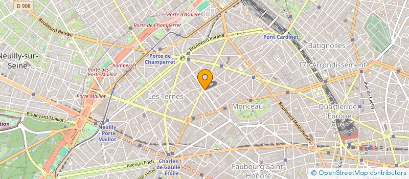 localisation de l'entreprise MONSIEUR ROBERT LAVAYSSIERE  PARIS