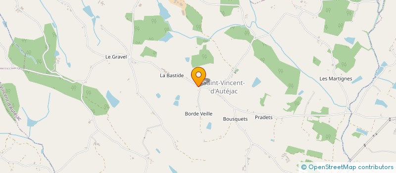 localisation de l'entreprise MONSIEUR ROBERT LAVERGNE  SAINT-VINCENT-D'AUTEJAC