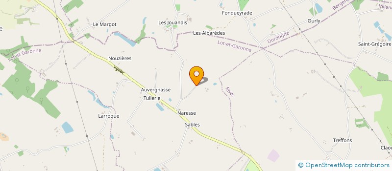 localisation de l'entreprise MONSIEUR ROBERT LAVIGNERIE  MAZIERES-NARESSE