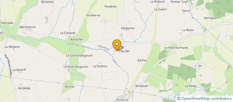 localisation de l'entreprise MONSIEUR ROBERT LE BARBIER  PLAUDREN